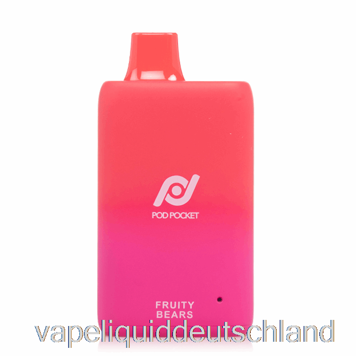 Pod Pocket 7500 0 % Null Nikotin Einweg Fruity Bears Vape Deutschland